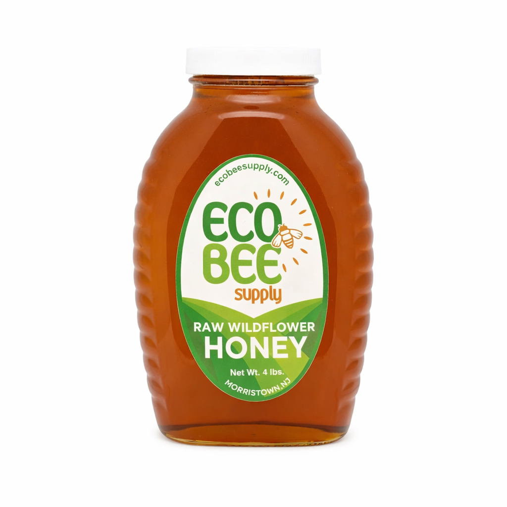Local Raw Honey – 4 lb Glass Jar