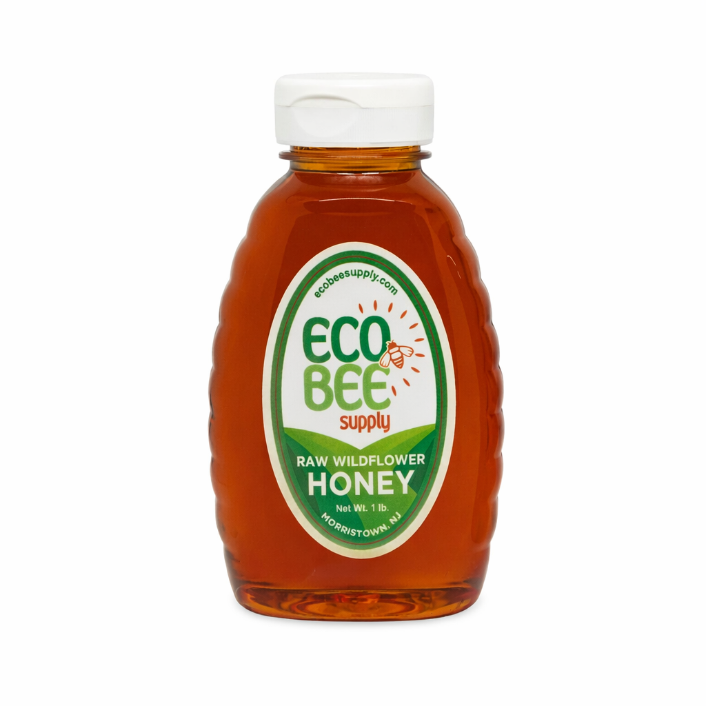 Local Raw Honey – 1 lb Plastic Bottle